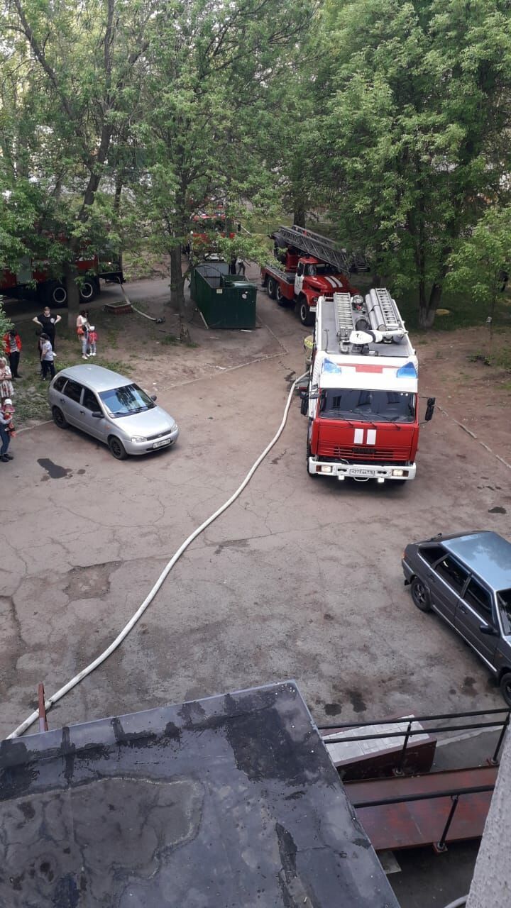 В Татарстане пожарные спасли мужчину