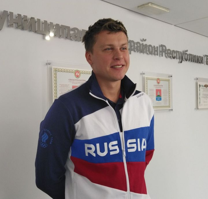 Бугульму посетил Александр Красных – серебряный призер Олимпийских игр в Токио