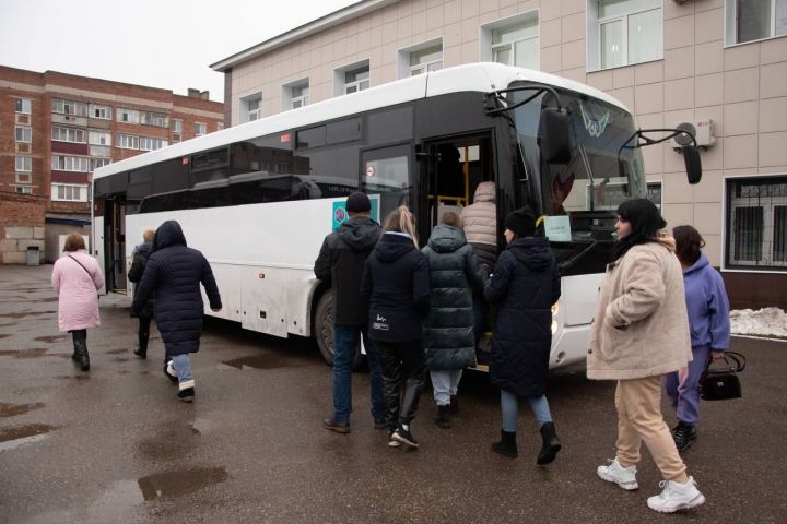 В субботу для родственников мобилизованных бугульминцев будут организованы автобусы в Казань