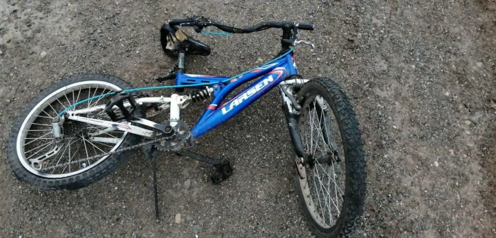 В Бугульминском районе иномарка сбила несовершеннолетнего велосипедиста