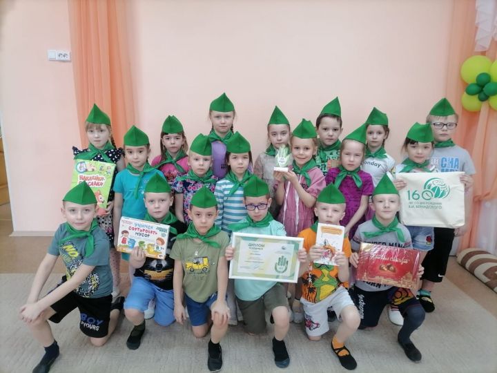 Бугульминский детский сад «Искорка» признан лучшим эковолонтерским отрядом