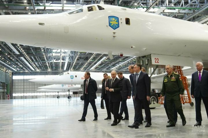 Путин совершит полет на модернизированном ракетоносце Ту-160М