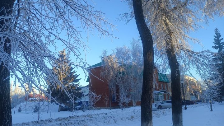 Сегодня днем в Бугульме ожидается ясная погода