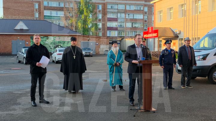 В Бугульме прошла третья отправка призывников