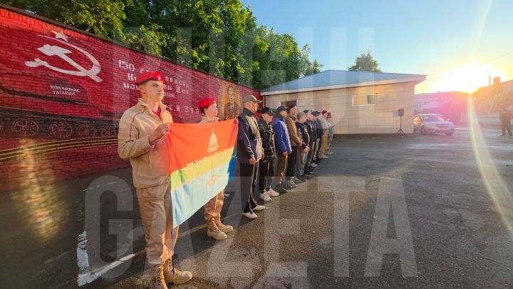 В Бугульме прошла третья отправка призывников