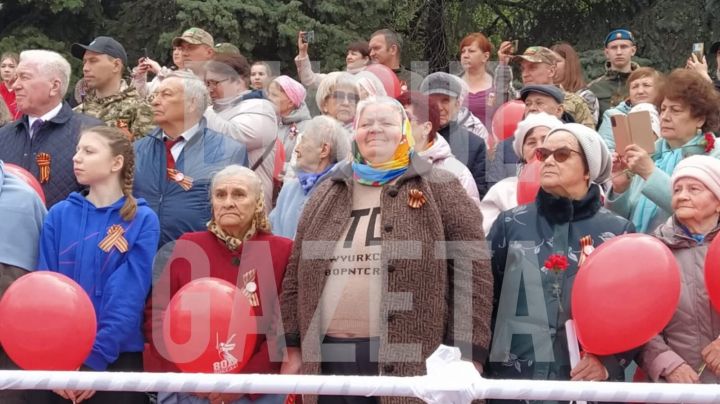 В Бугульме состоялся парад в честь 80-й годовщины Великой Победы