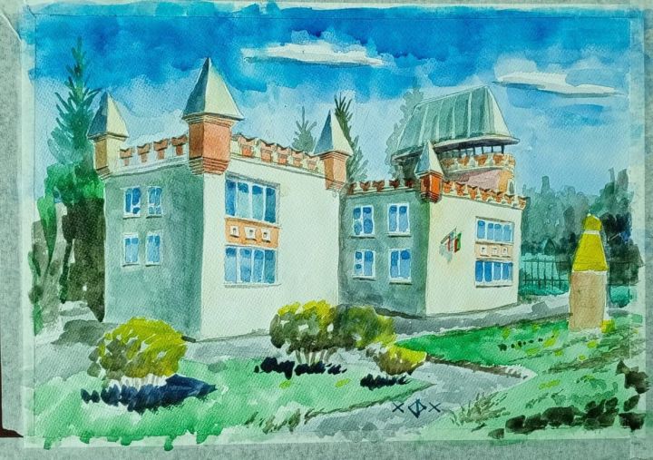 Юные художники из Бугульмы вышли на пленэр
