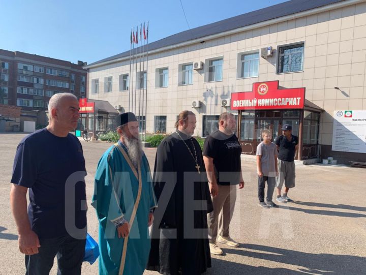 В Бугульме прошла очередная отправка контрактников