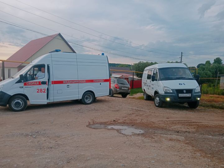 В Малой Бугульме случился пожар