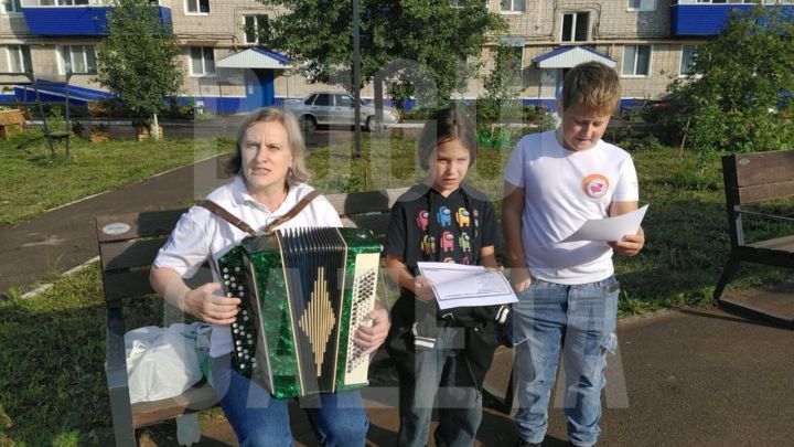 В Бугульме состоялся первый дворовой фестиваль