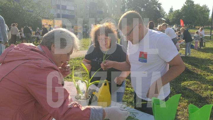 В Бугульме состоялся первый дворовой фестиваль