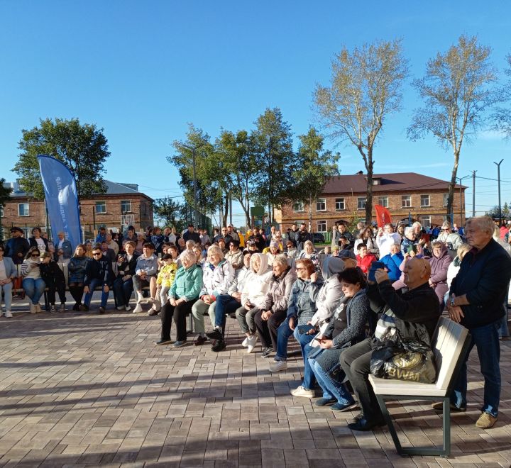 В Бугульме открыли уникальный двор