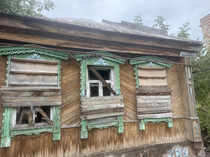 В Бугульме случился пожар