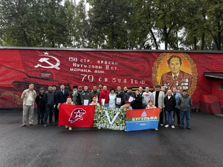Из Бугульмы отправили очередную группу контрактников в зону СВО