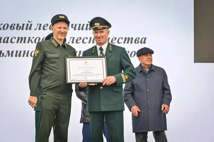 «Кабинет лесника» из Бугульмы представили на республиканском празднике в Сабинском районе