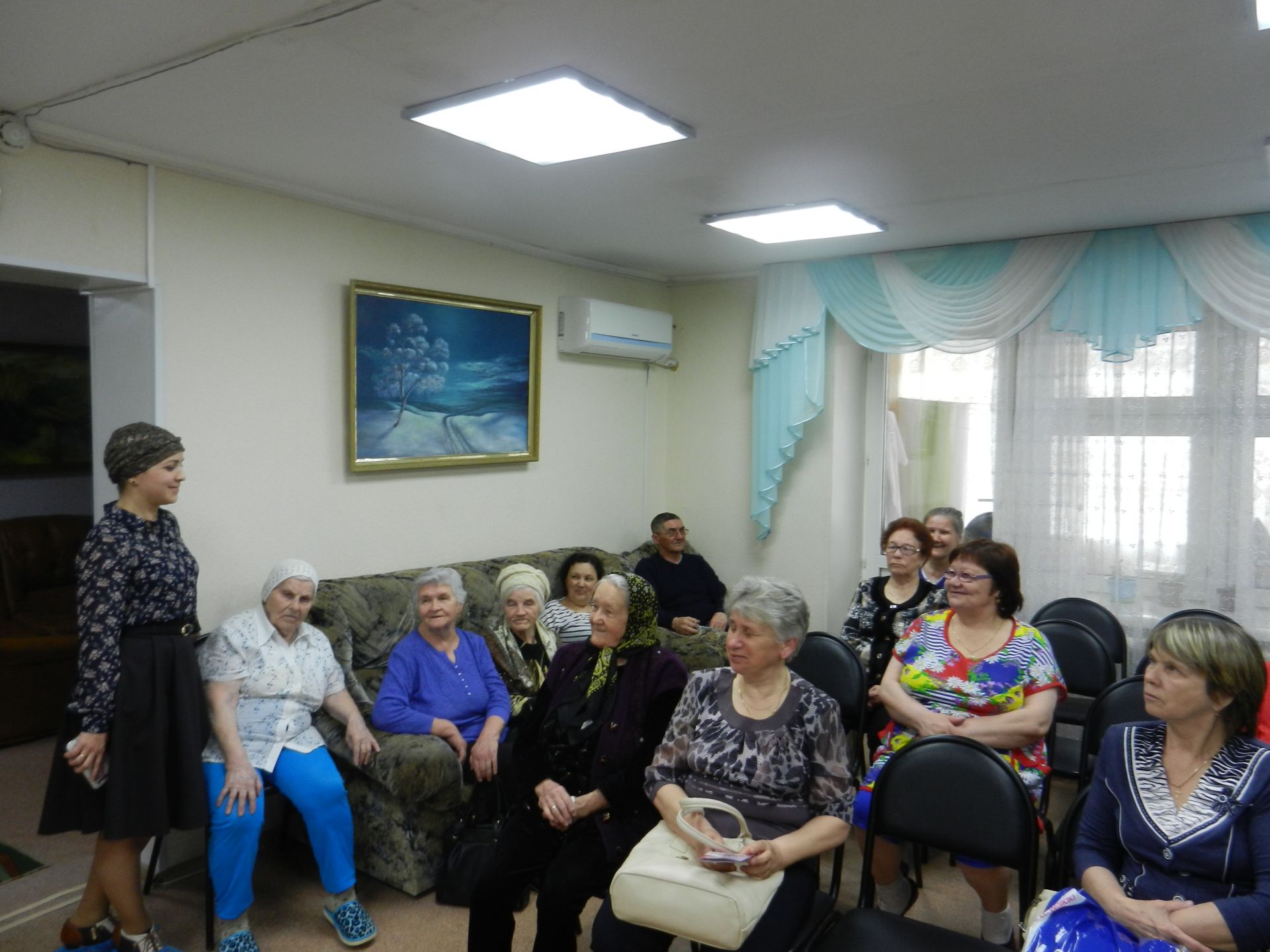 Консультация по вопросам пенсионного обеспечения прошла в социально-реабилитационном отделении Бугульминского КЦСОН «Радуга»