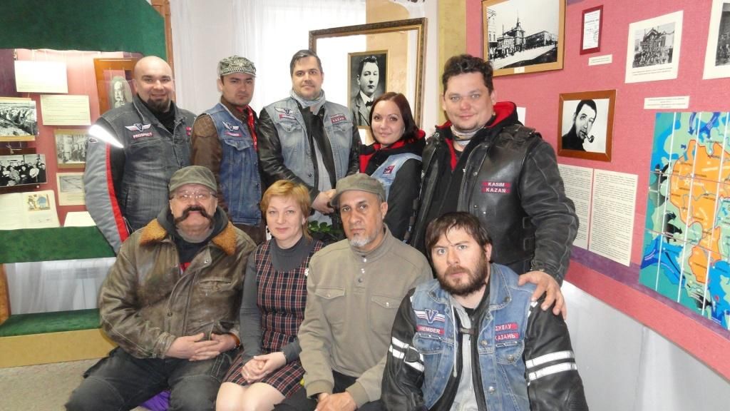 Казанские байкеры побывали в Бугульме
