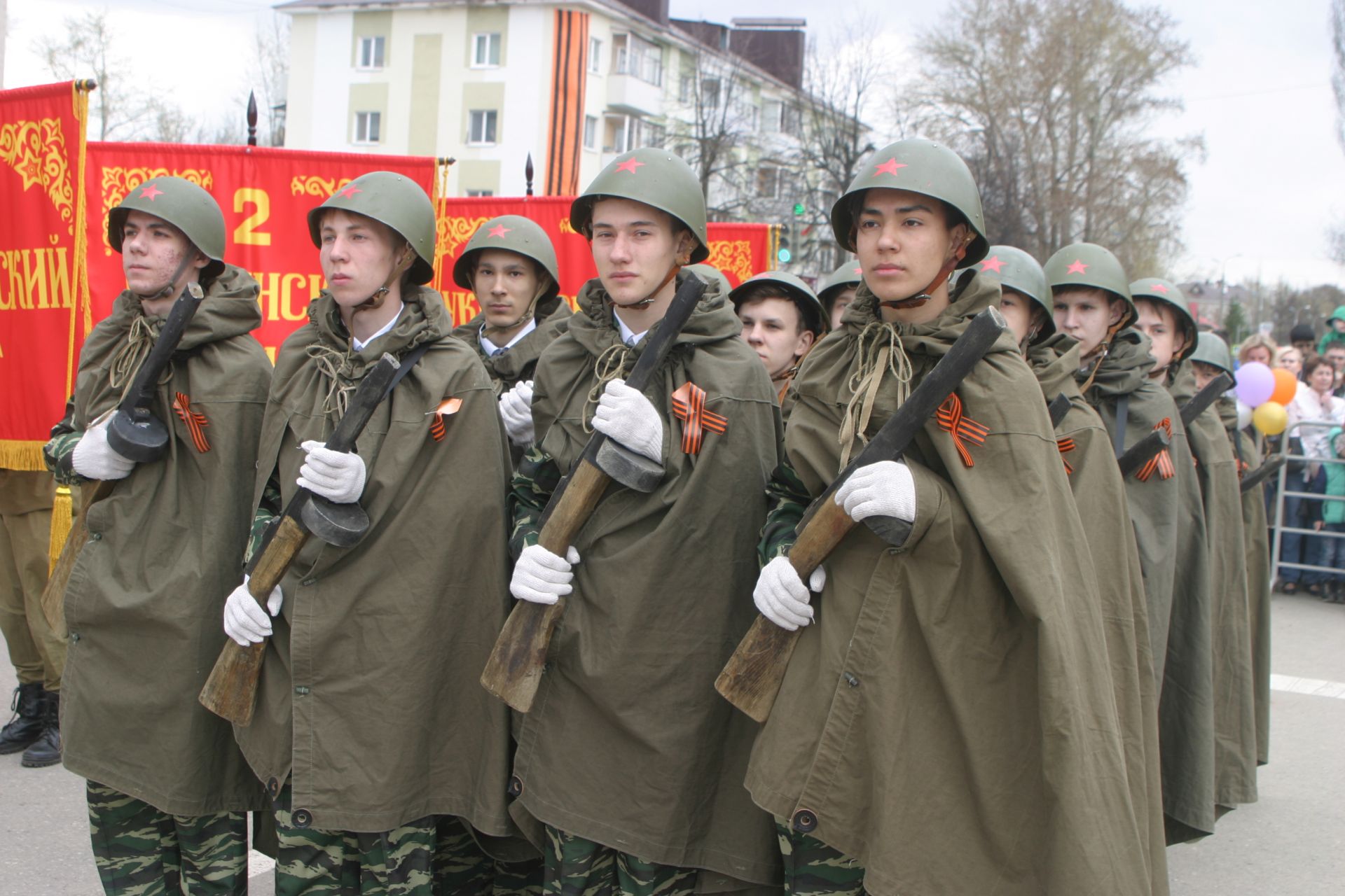 Парад в честь 73-й годовщины Великой Победы