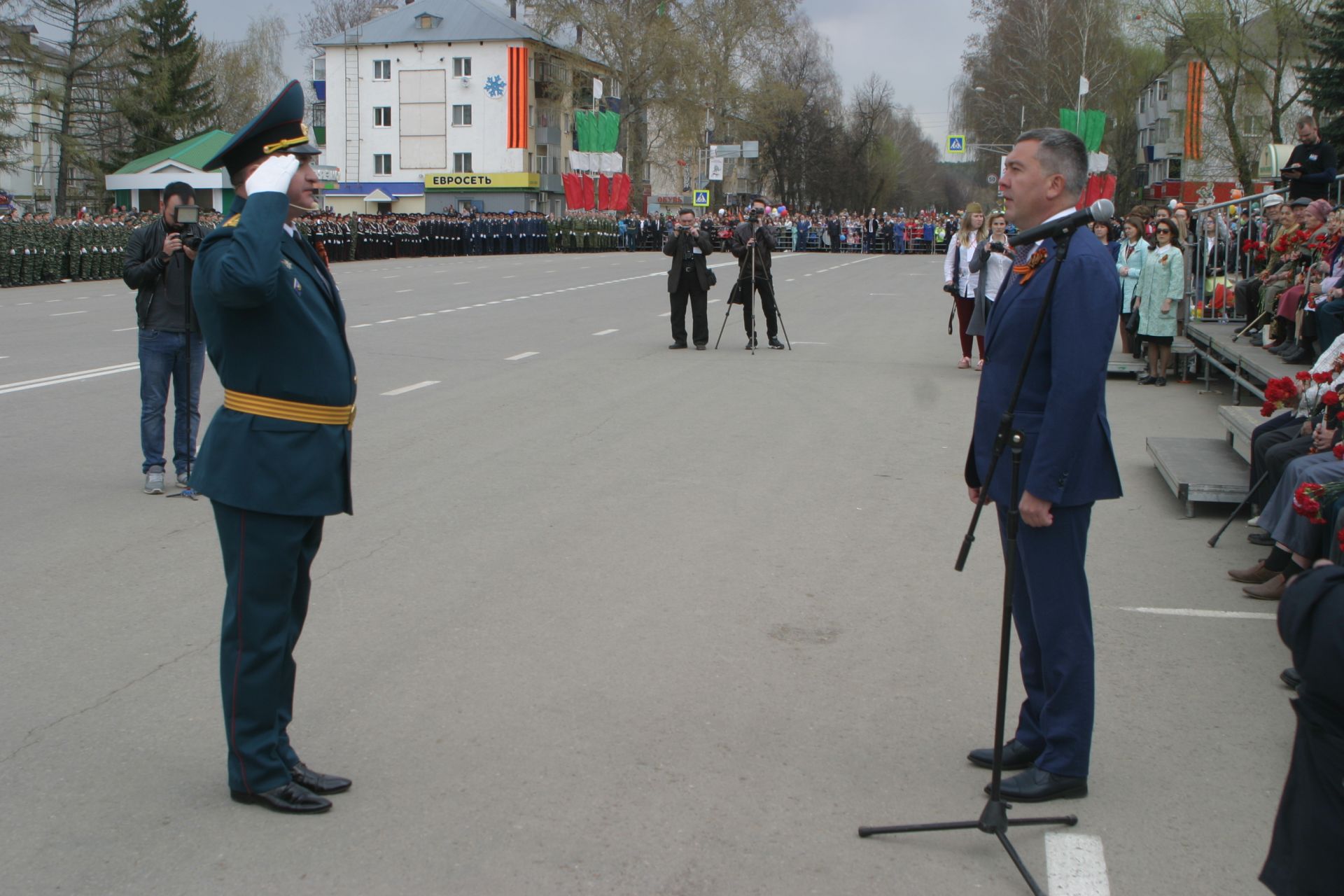 Парад в честь 73-й годовщины Великой Победы