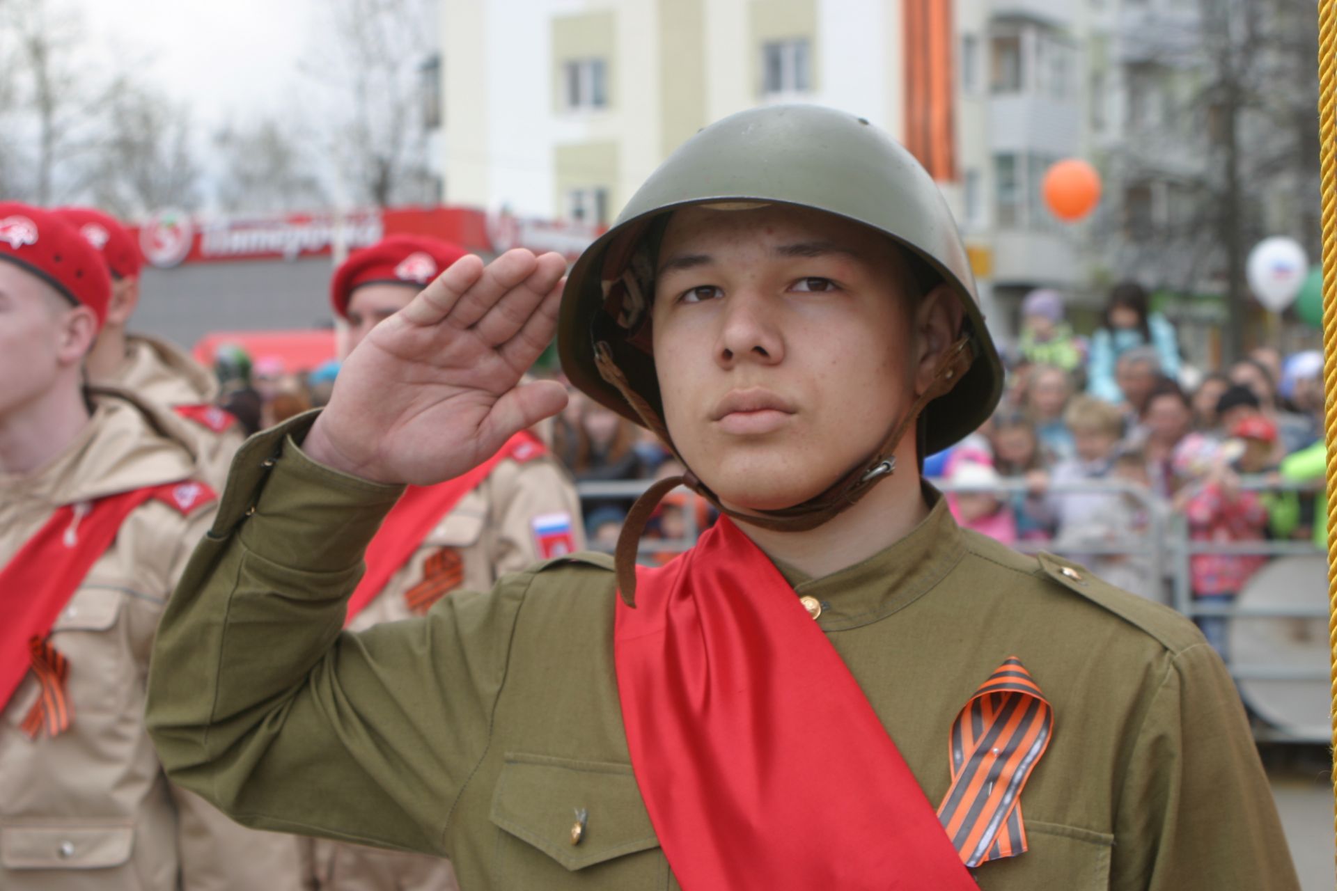 Парад в честь 73-й годовщины Великой Победы