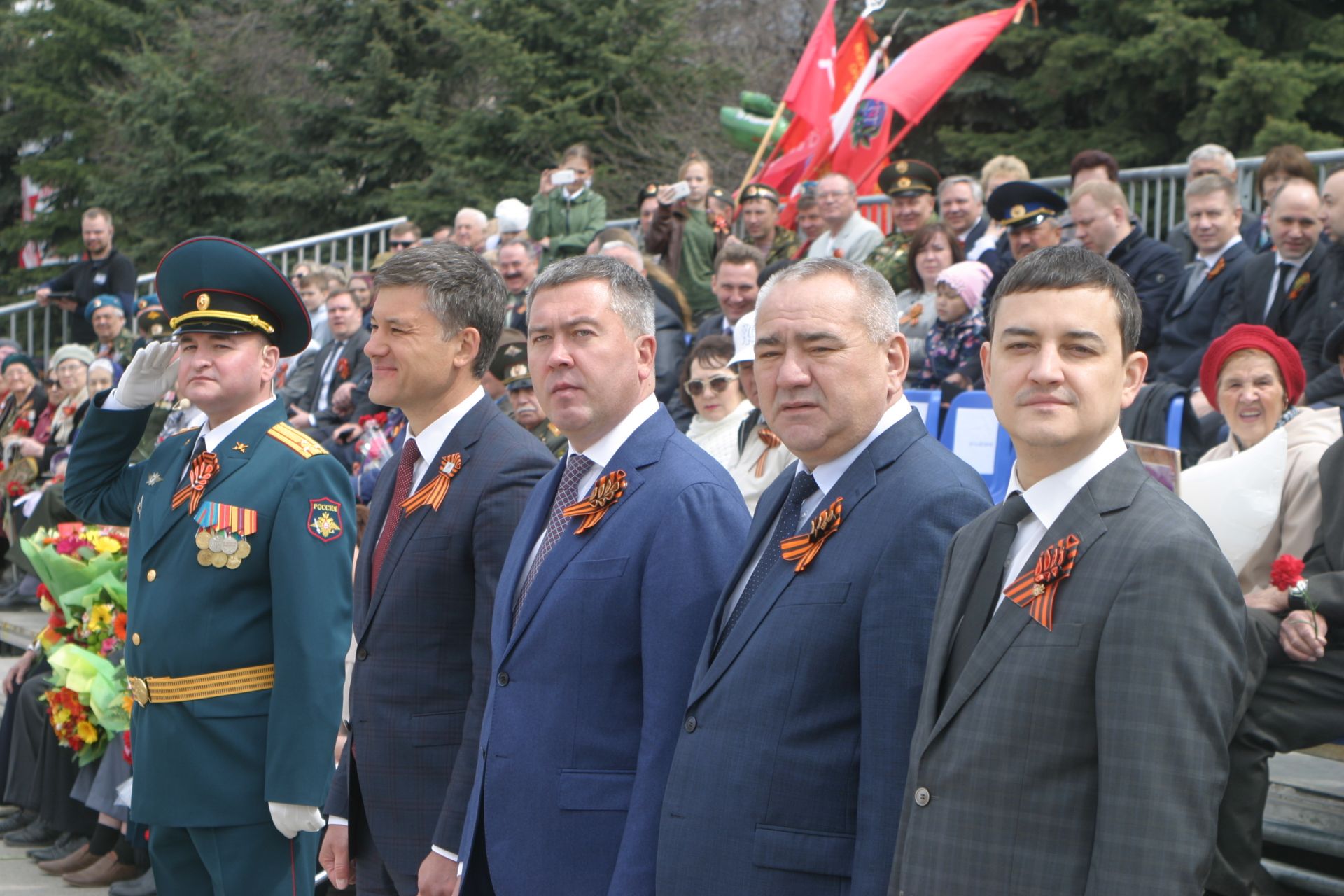 Парад в честь 73-й годовщины Великой Победы