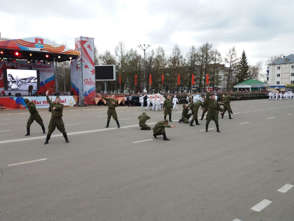 Бугульминцы празднуют День Победы