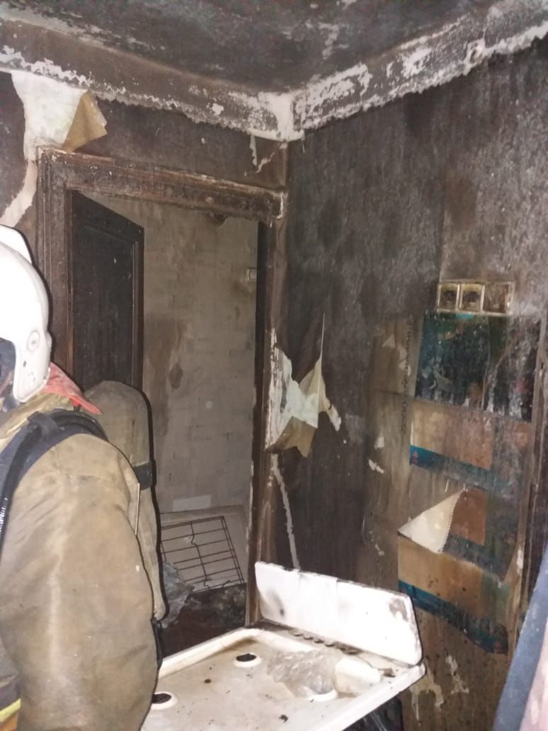 В Бугульме на пожаре погиб еще один мужчина