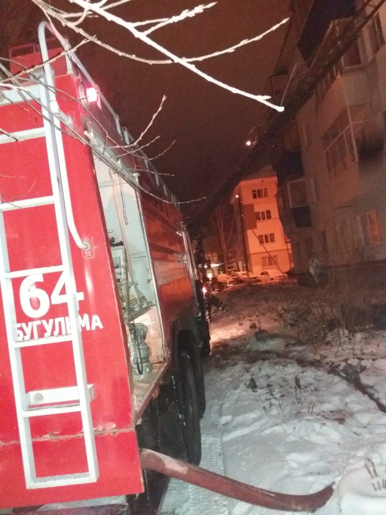В Бугульме на пожаре погиб еще один мужчина