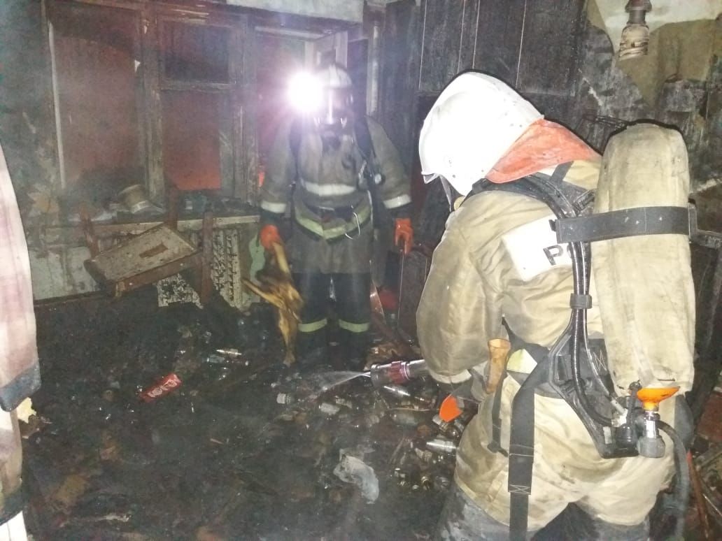В Бугульме на пожаре погиб еще один мужчина