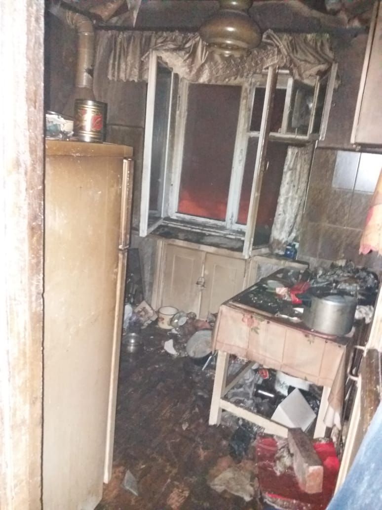 В Бугульме на пожаре погиб еще один мужчина