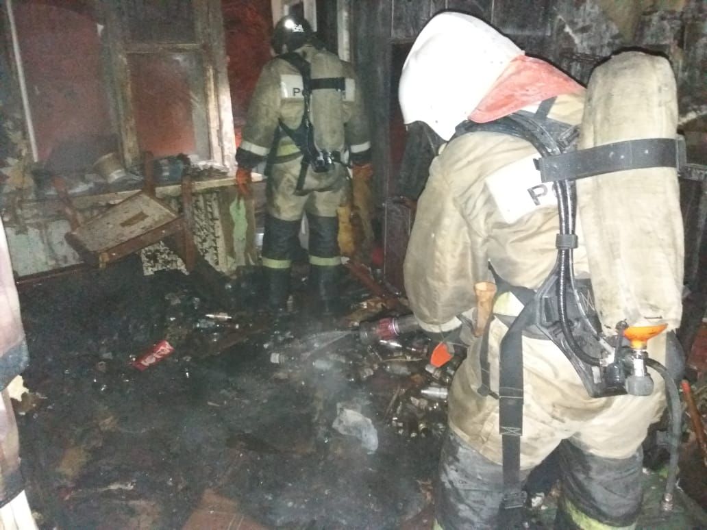 В Бугульме на пожаре погиб еще один мужчина