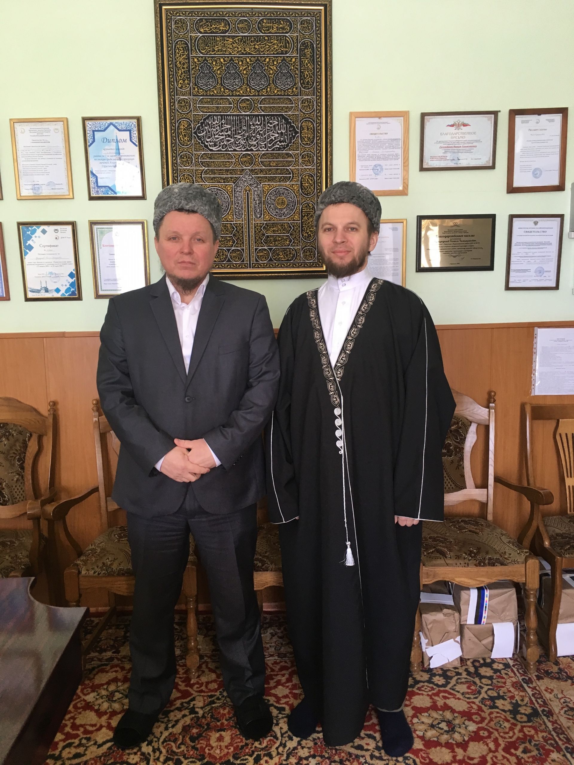 Первый заместитель муфтия РТ Рустам хазрат Валиуллин с рабочим визитом посетил Бугульминский район