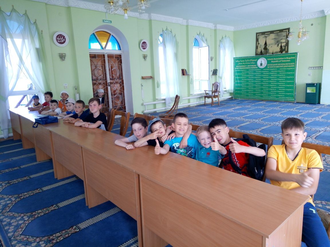 В Центральной мечети Бугульмы завершилась летняя смена духовно - оздоровительного центра «Салям»
