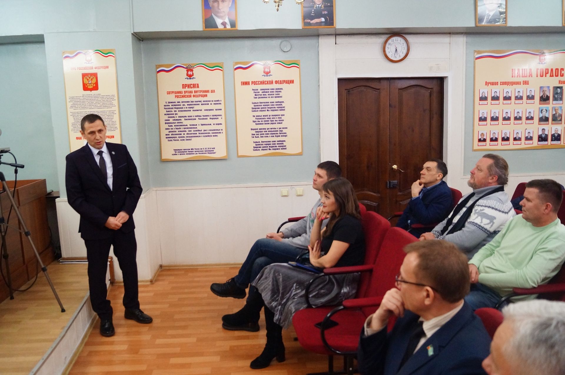 В Отделе МВД России по Бугульминскому району состоялось заседание нового состава общественного совета