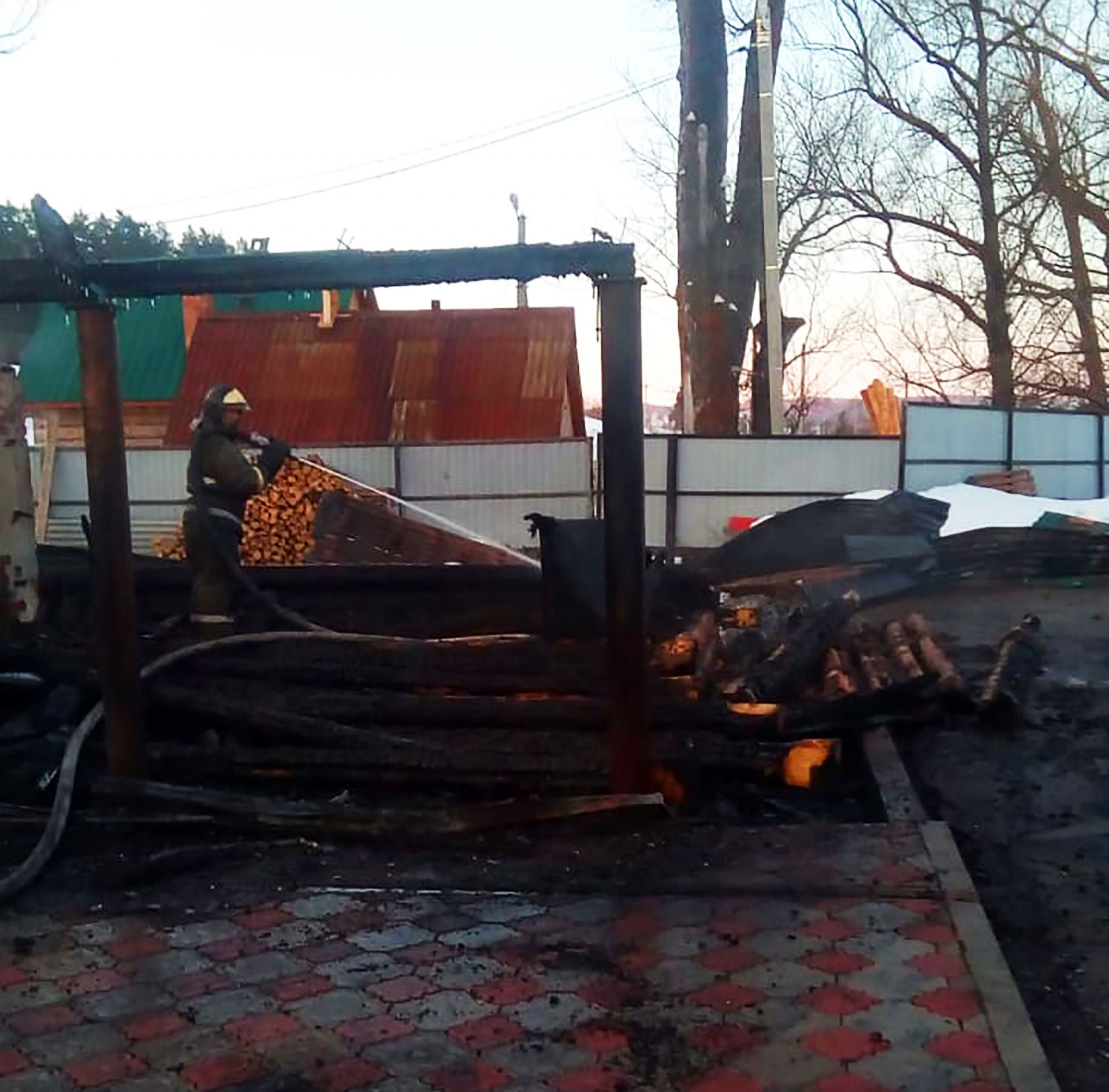 В минувшие выходные в Бугульминском районе произошел пожар