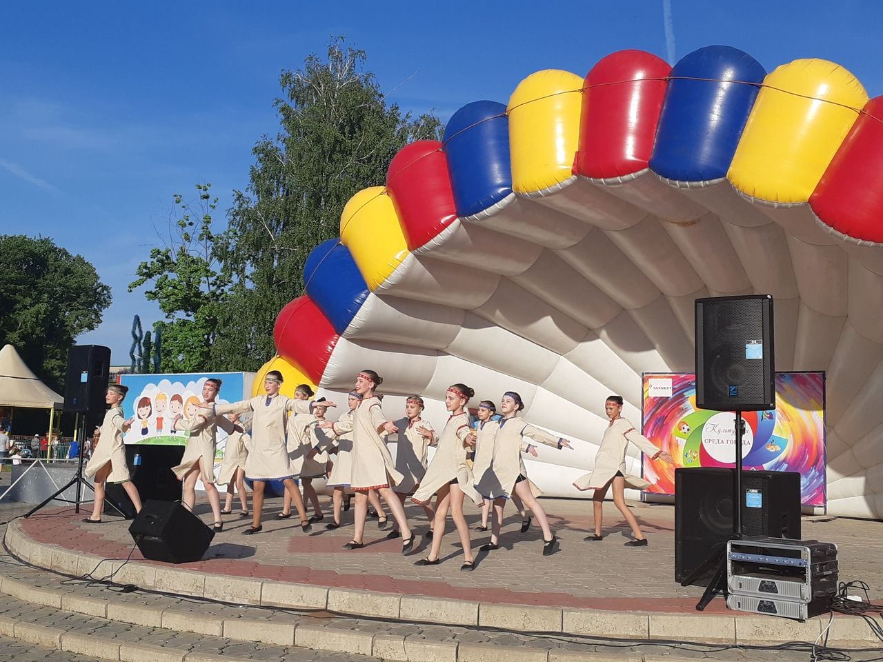 В Детском парке прошел концерт юных музыкантов Бугульмы