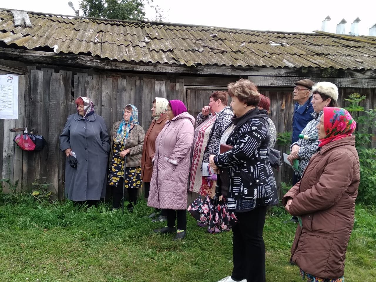 Встреча в селе Ключи Бугульминского района