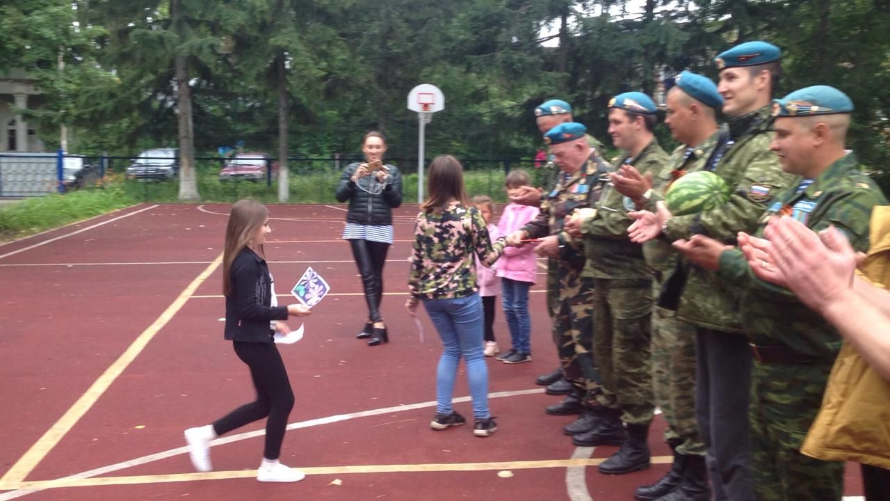 Союз десантников Бугульмы принимает участие в воспитании юных патриотов