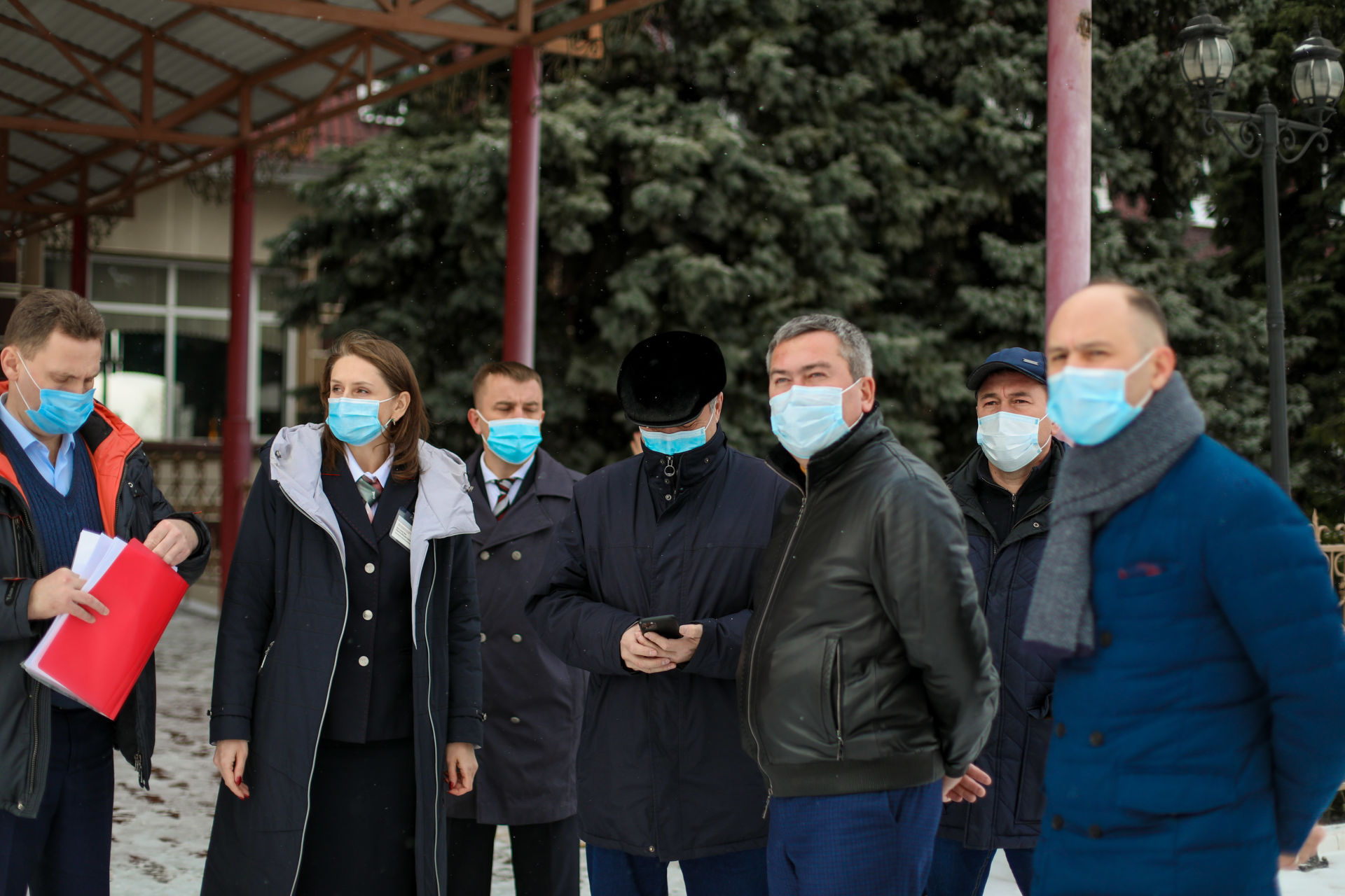ТР транспорт һәм юл хуҗалыгы министры Фәрит Хәнифов Бөгелмә районында булып китте