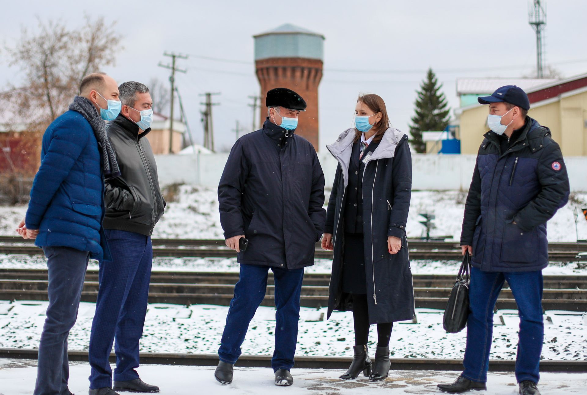 ТР транспорт һәм юл хуҗалыгы министры Фәрит Хәнифов Бөгелмә районында булып китте