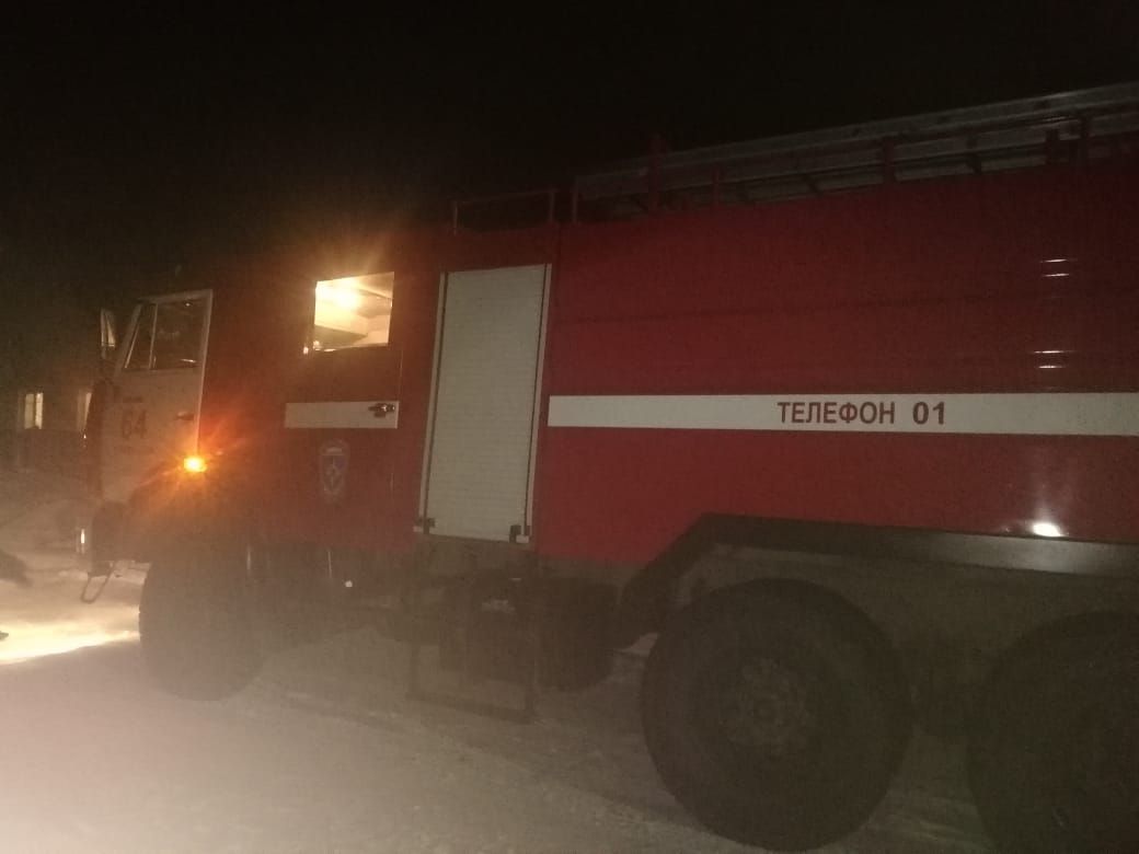 Очевидец сообщил о пожаре в Бугульме