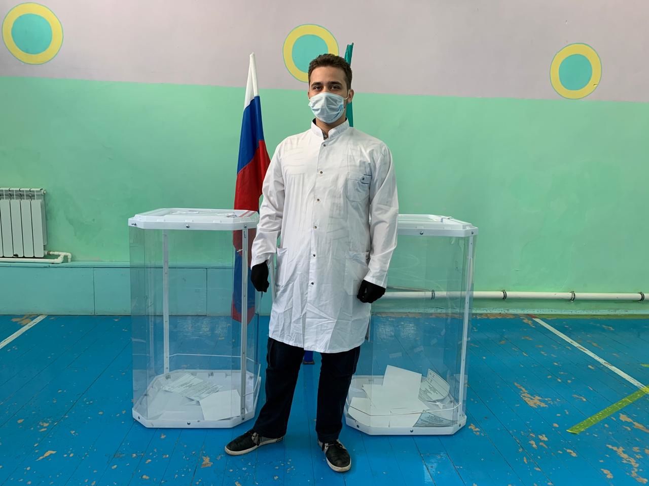 Будущий фельдшер из Бугульмы впервые принял участие в голосовании