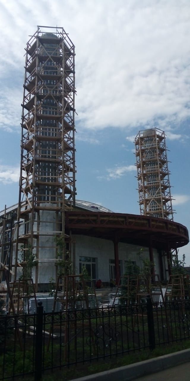 В Бугульме продолжается строительство новой мечети