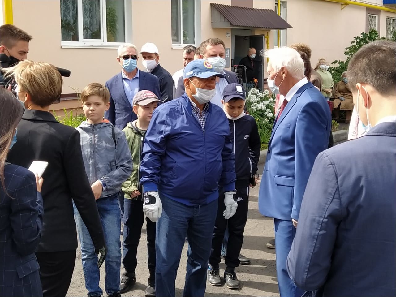 Татарстан Республикасы Президенты Рөстәм Миңнеханов эш сәфәре кысаларында Бөгелмә муниципаль районында булды
