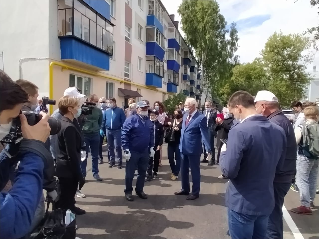 Татарстан Республикасы Президенты Рөстәм Миңнеханов эш сәфәре кысаларында Бөгелмә муниципаль районында булды