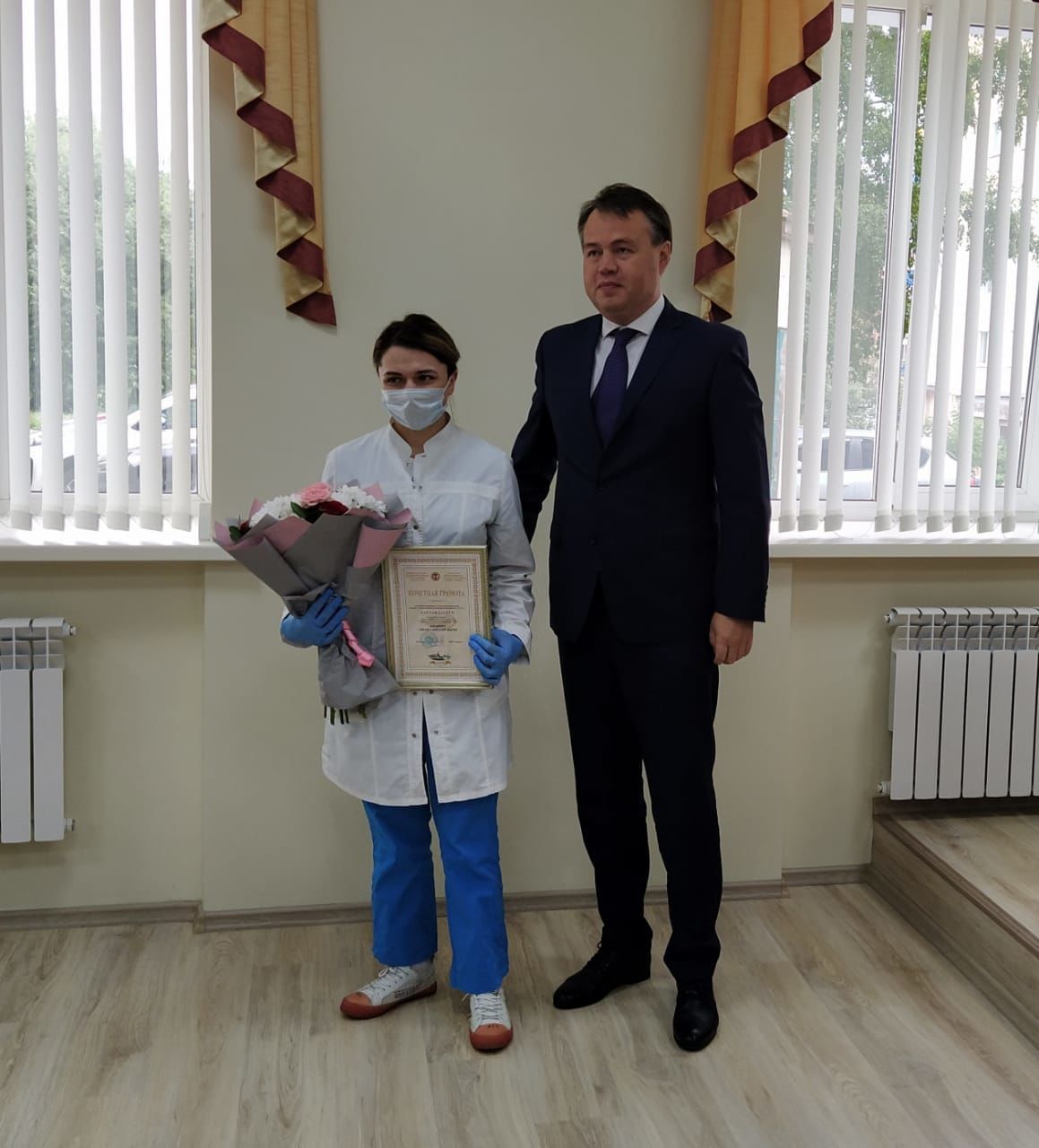 В Бугульминской ЦРБ представили нового главного врача
