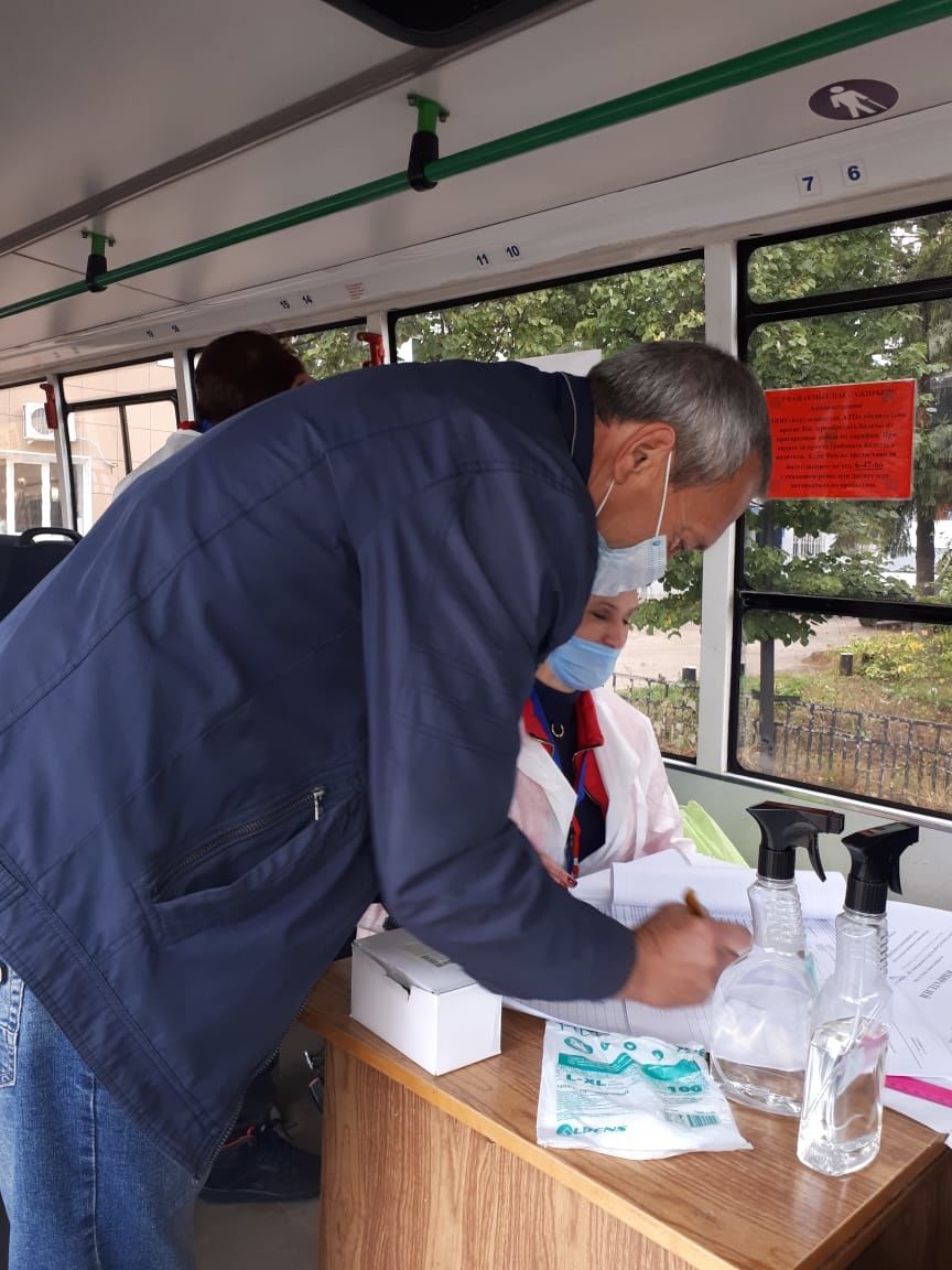 Жители Бугульмы могут проголосовать в специальном автобусе