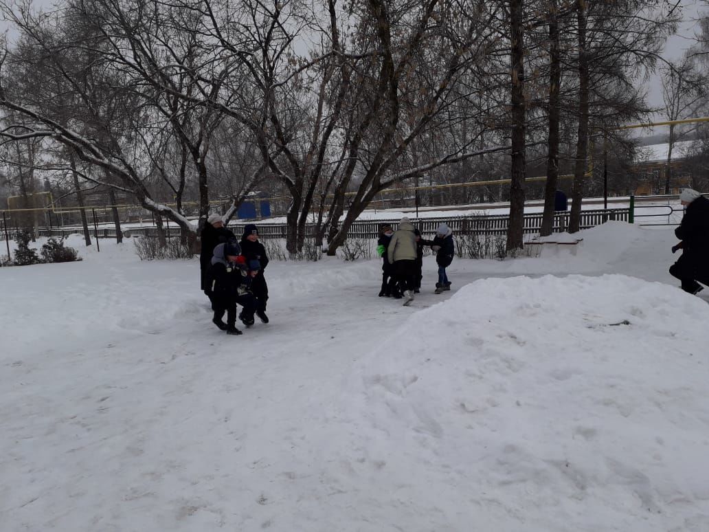 В Бугульминском районе провели зимние забавы