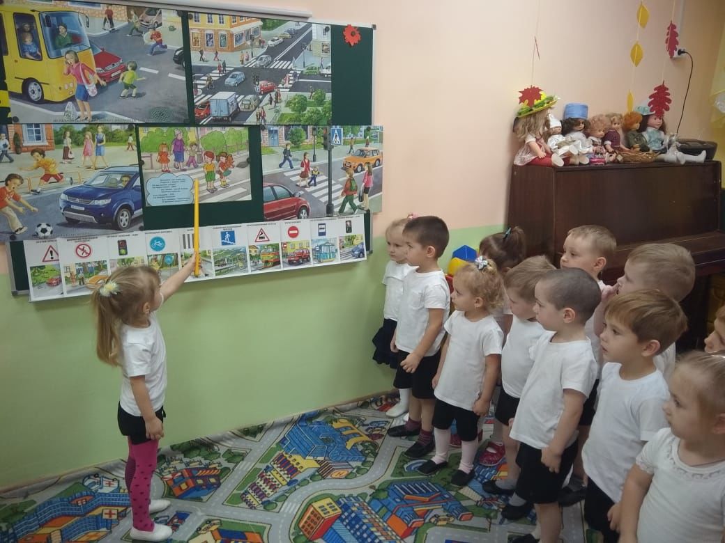 В детском саду № 11 «Искорка» прошло профилактическое мероприятие «Пешеход»