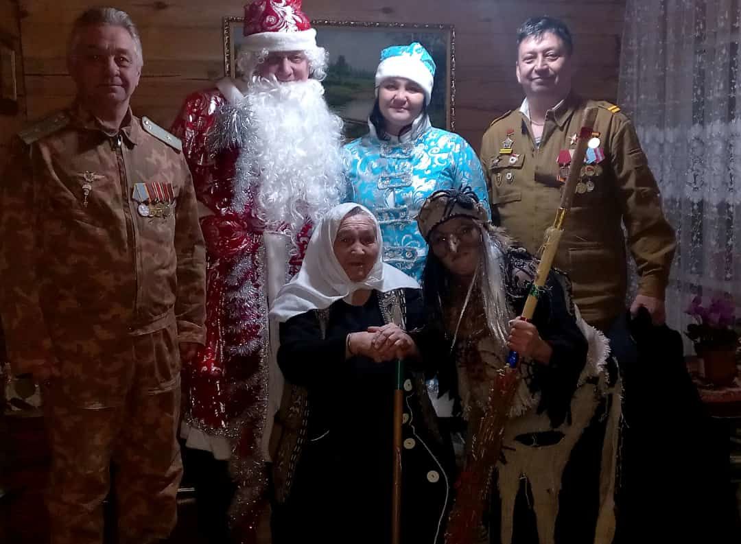 Ветераны боевых действий Бугульмы поздравили семьи своих товарищей